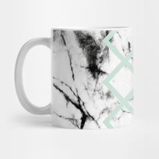 Marble Mint Squares Mug